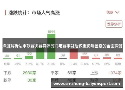 深度解析法甲联赛决赛具体时间与赛事背后多重影响因素的全面探讨